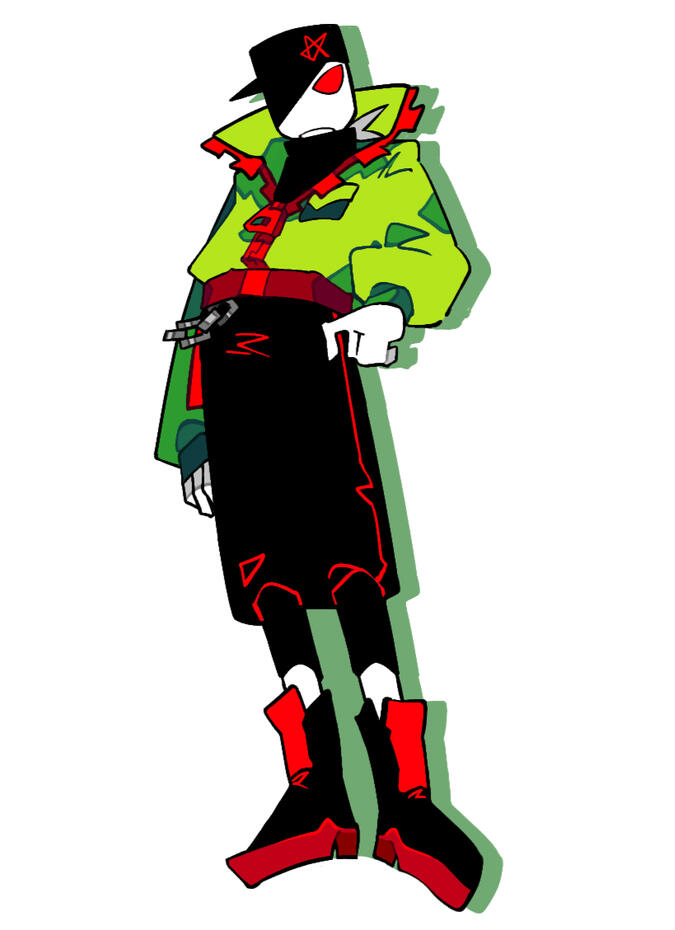 personal design based off of griefer from blocktales personal design based off of griefer from blocktales